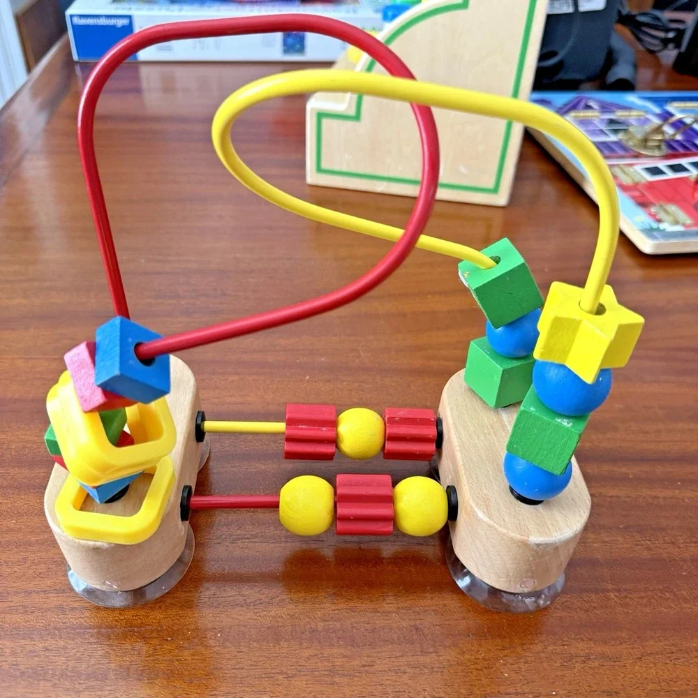 Melissa &‎ Doug Bead Maze Cash Register Latches Board Lot of 3 Pretend Play Toys